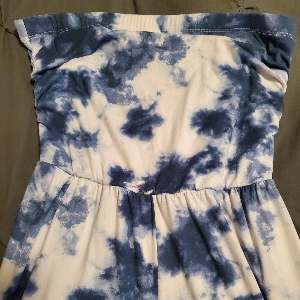 Tube top/pant romper